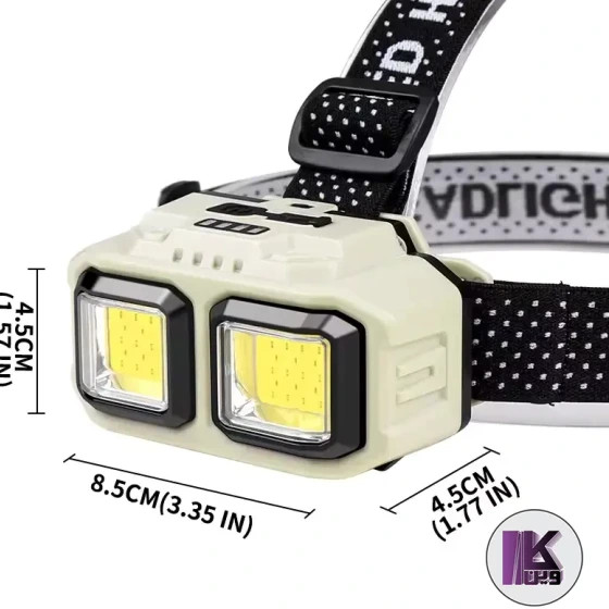 چراغ پیشانی اسمال سان مدل HX-816S سنسوردار COB