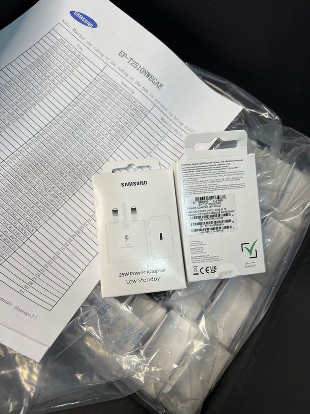 شارژر سامسونگ مدل EP-T2510 25W سه پین اصل