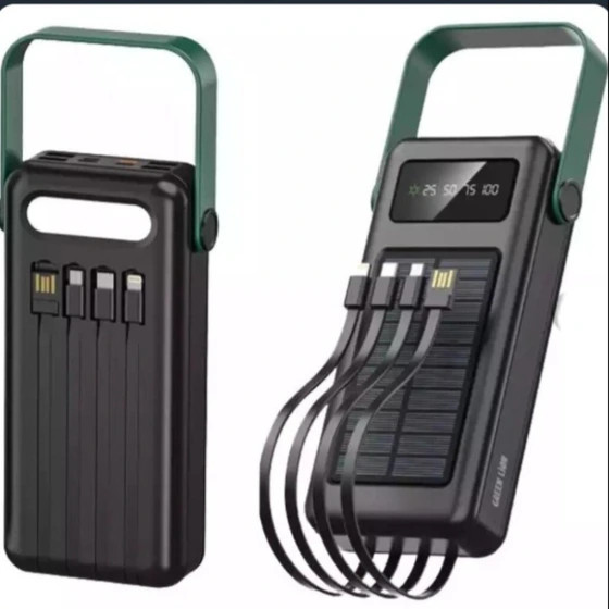 پاوربانک گرین لاین مدل Solar Max ظرفیت 30000 میلیآمپر ساعت