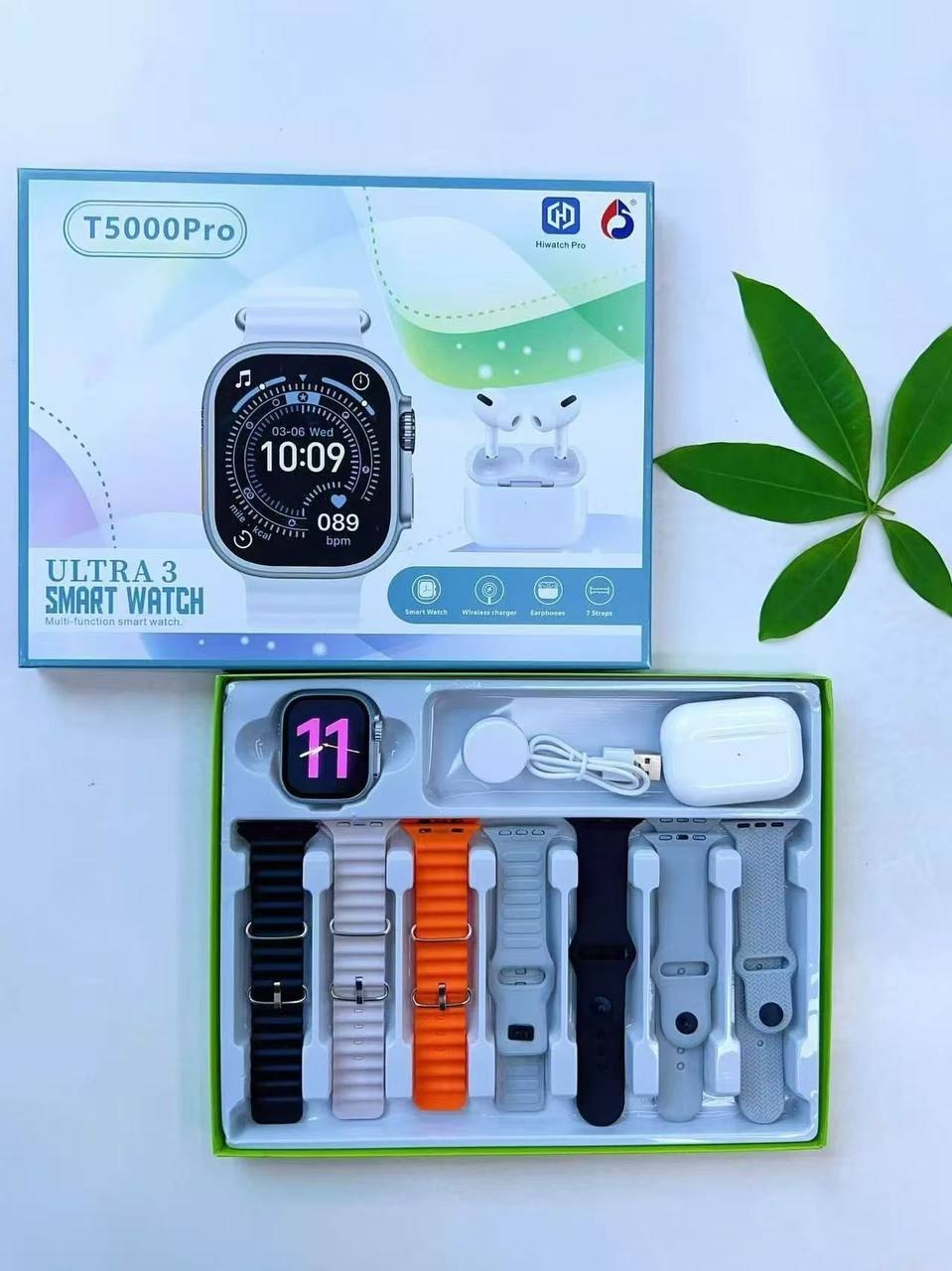 ساعت هوشمند مدل T5000Ultra3